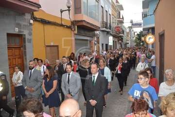 Misa y procesión de la Virgen de Telde en Los Llanos de Telde (Foto TA)